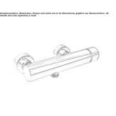 Single-lever shower faucet Gotor