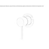 Concealed single lever shower mixer made of stainless steel Wendtorf