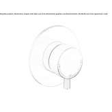 Stainless steel shower faucet Longueau