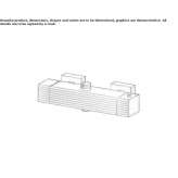 2-hole shower tap with thermostat Cortona