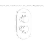 Thermostatic iron shower faucet with diverter Ongoy