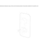 Wall-mounted shower faucet with integrated 3-way rotary switch Bilice