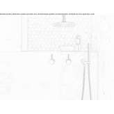 Concealed shower set with a hand shower Kurim