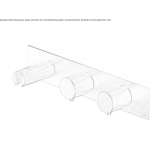 3-hole stainless steel shower set Opatow