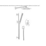 Shower set with hand shower Masca