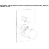 Concealed thermostatic shower faucet Voivozi