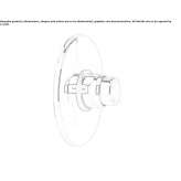 Concealed, self-closing shower faucet Borcka