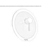 Stainless steel shower faucet Egil