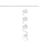 Concealed brass shower faucet Brainerd
