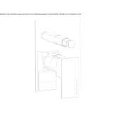 Concealed shower faucet with a switch Kanepi