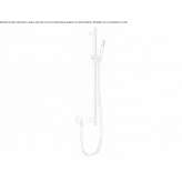 Brass shower bar with a hand shower Melres