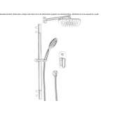 Shower set with hand shower Raning