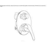 Self-closing shower faucet Borcka