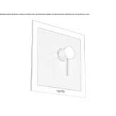 Stainless steel shower faucet Egil
