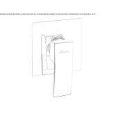 Single-lever shower faucet Zicuicho