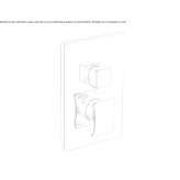 Shower faucet with switch Stoob