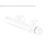 2-hole stainless steel shower faucet Zuneda