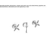 3-hole shower faucet with a switch Oronsko