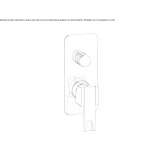 Shower faucet with switch Balin
