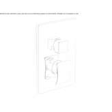 Shower faucet with switch Stoob