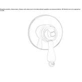 Single-lever shower faucet Wanchaq