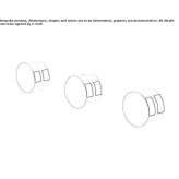 3-hole shower faucet with diverter Akaa