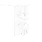 Thermostatic stainless steel shower faucet Villabe