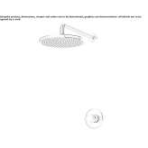 Single-lever shower faucet with a shower head Akaa