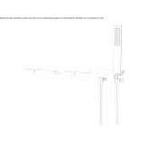 Shower faucet with a hand shower Viviers