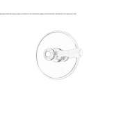 1-hole thermostatic shower faucet Oulins