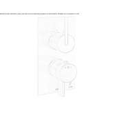 Thermostatic stainless steel shower faucet Villabe