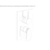 Shower faucet with switch Jasionow