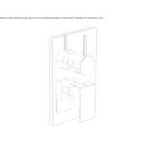 Brass shower faucet with diverter and plate Sundown