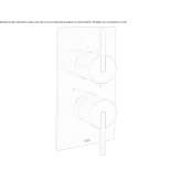 Stainless steel shower faucet with diverter and plate Fountain