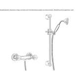 Shower faucet with a hand shower Magor