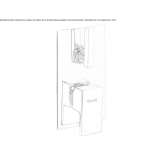Single-lever shower faucet with diverter Sarandi