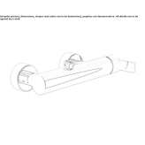 Single-lever shower faucet Calcio
