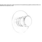 Concealed shower faucet with one handle Worben