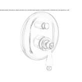 Single-lever shower faucet with diverter Livny