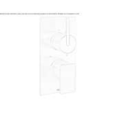 Stainless steel shower faucet with diverter Villabe
