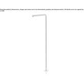 Floor-standing stainless steel sink spout Piacenza