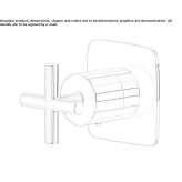 Faucet with remote control mounted on the wall Urpay