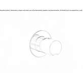 Metal faucet with remote control for wall mounting Ozonak