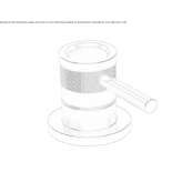 Deck mounted stainless steel remote control faucet Demonte
