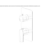 Podtynkowy termostat termostatyczny Duhanas