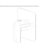 Thermostatic concealed mixer Duhanas
