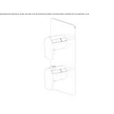 Single-lever concealed faucet Chicama