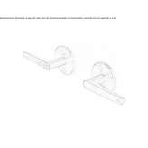 Set of 2 shut-off mixing valves for wall mounting Golubac