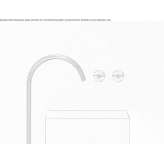 Wall faucet with remote control made of stainless steel Ovilla