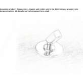 Deck mounted stainless steel remote control faucet Casale